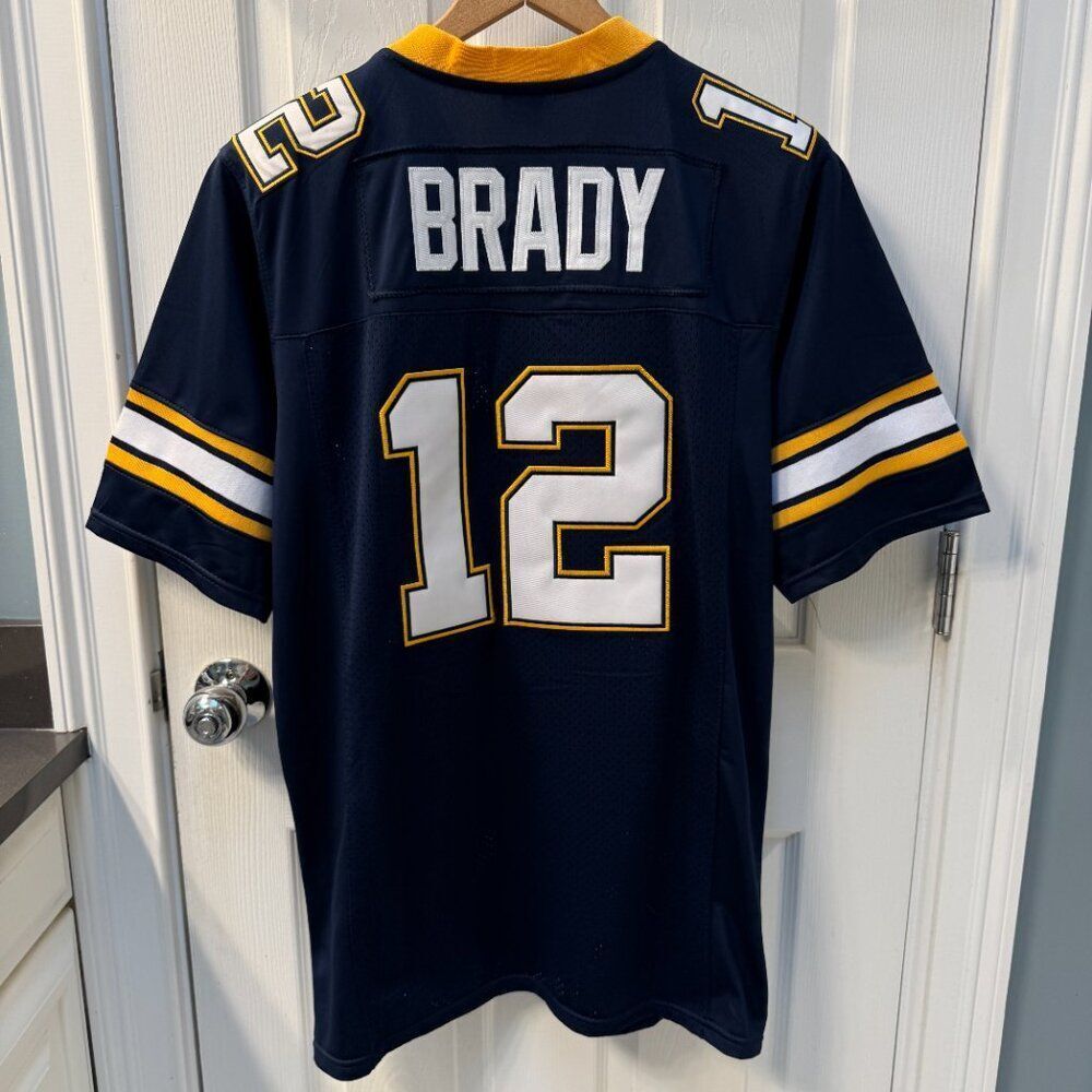 Tom Brady Padres High School Football Jersey Patriots GOAT Size Medium